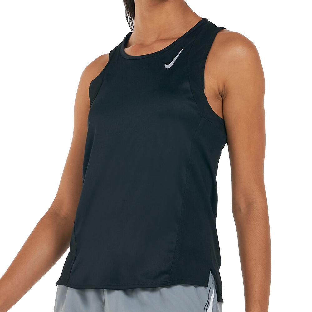 Nike Débardeur Noir Femme Nike Fast