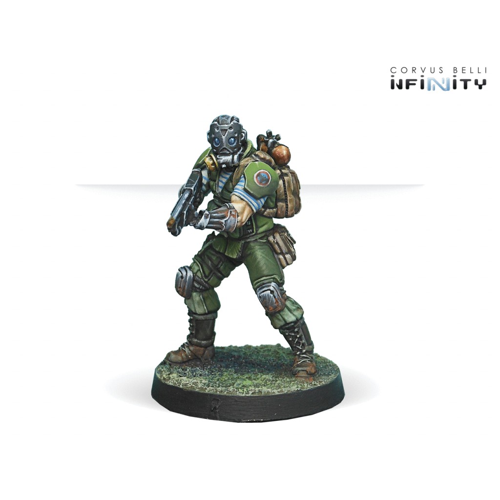 Infinity - Ariadna - Kazak Spetsnazs (HMG, Boarding Shotgun, Sniper Rifle)