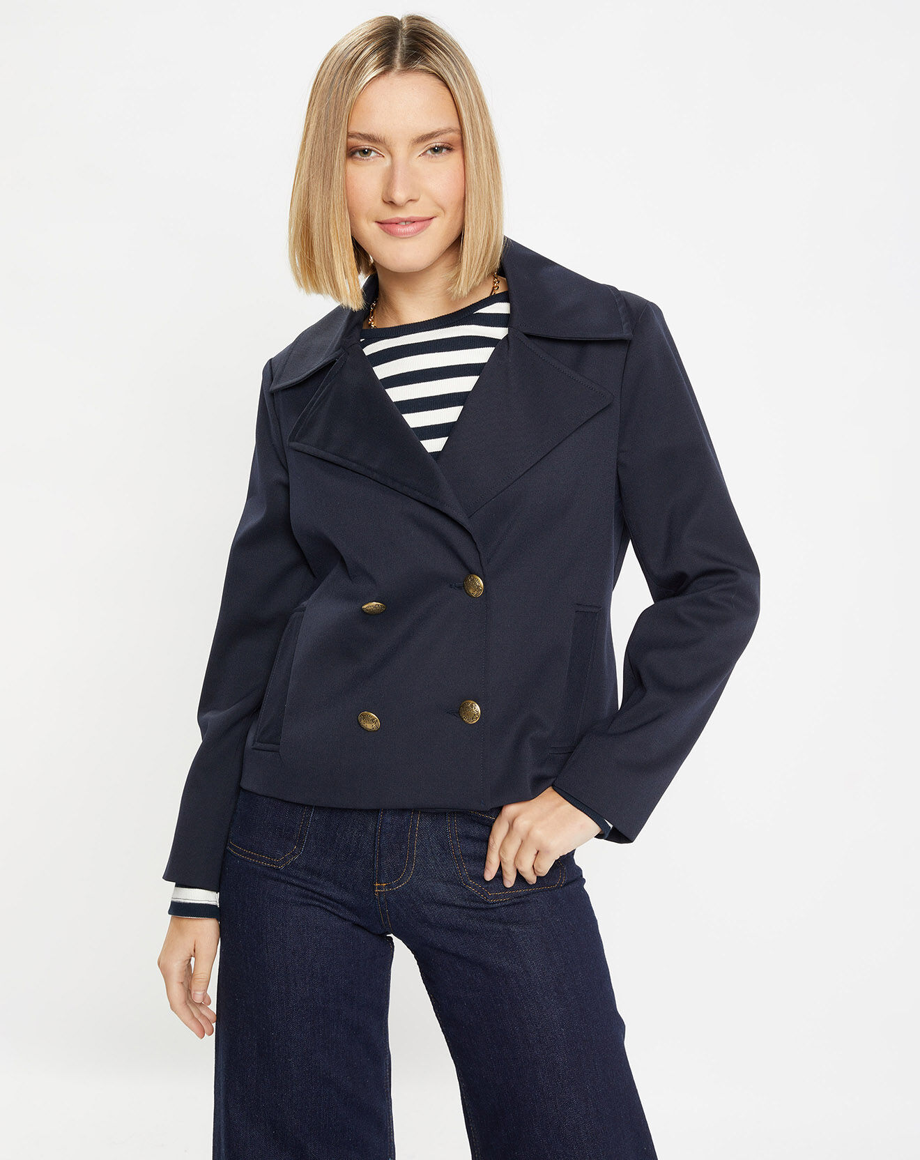 Jodhpur Veste Angel bleu marine