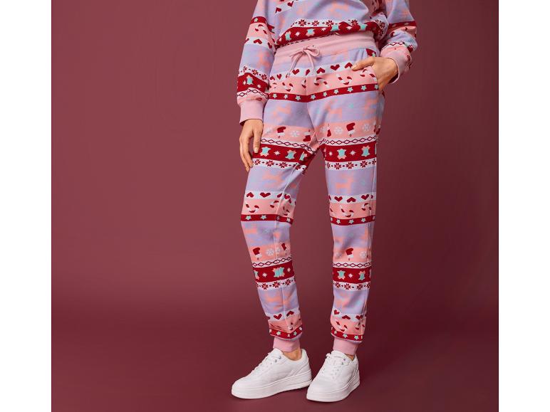 Dames kerstjoggingbroek