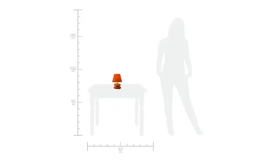 levelone Tischleuchte, 1-flammig