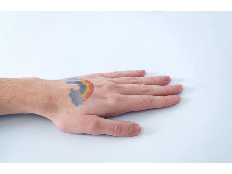 Silhouette Tattoopapier bedruckbar transparent Kreieren Sie Ihre eigenen temporären Tattoos