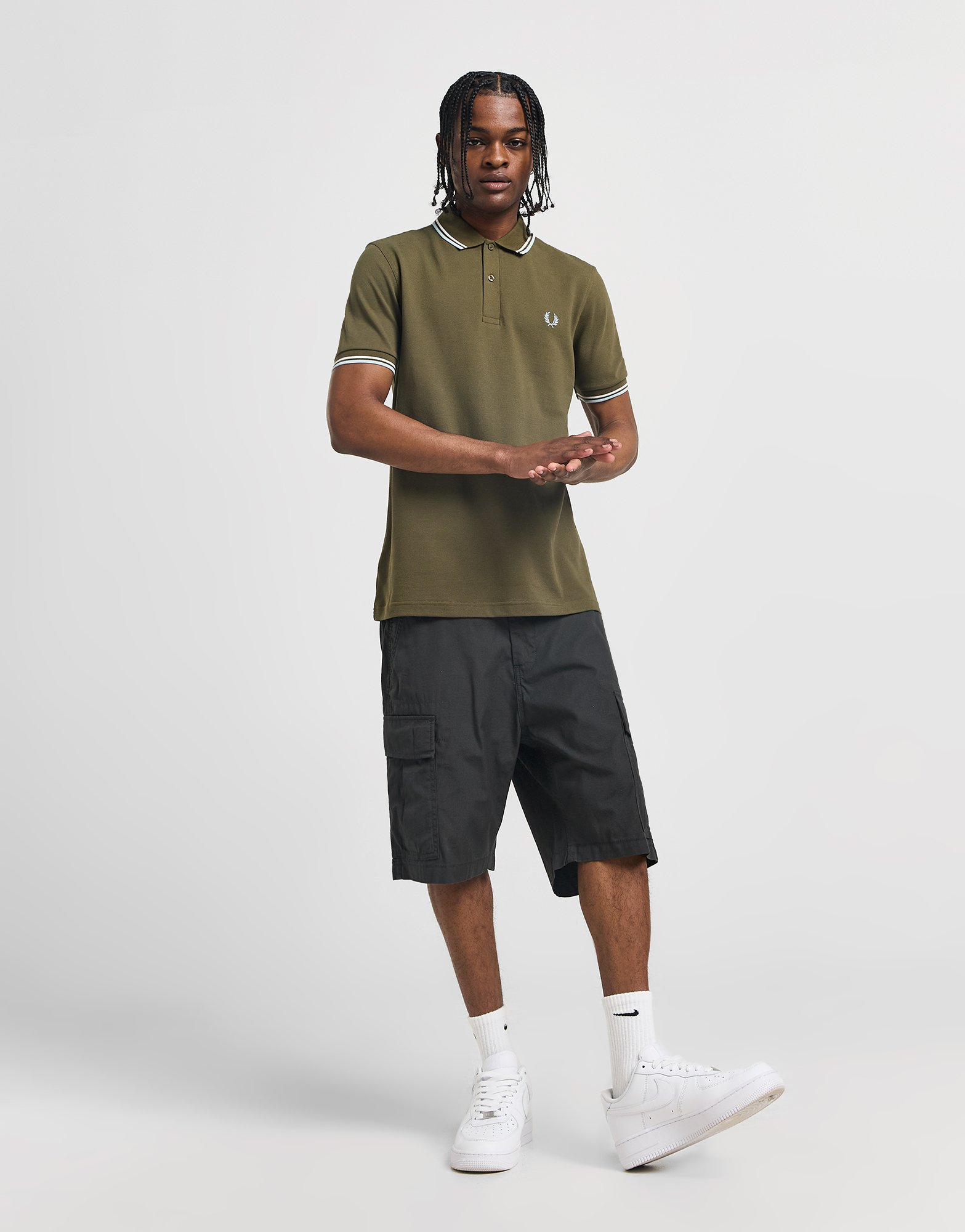 Fred Perry Polo Double Liseré Homme