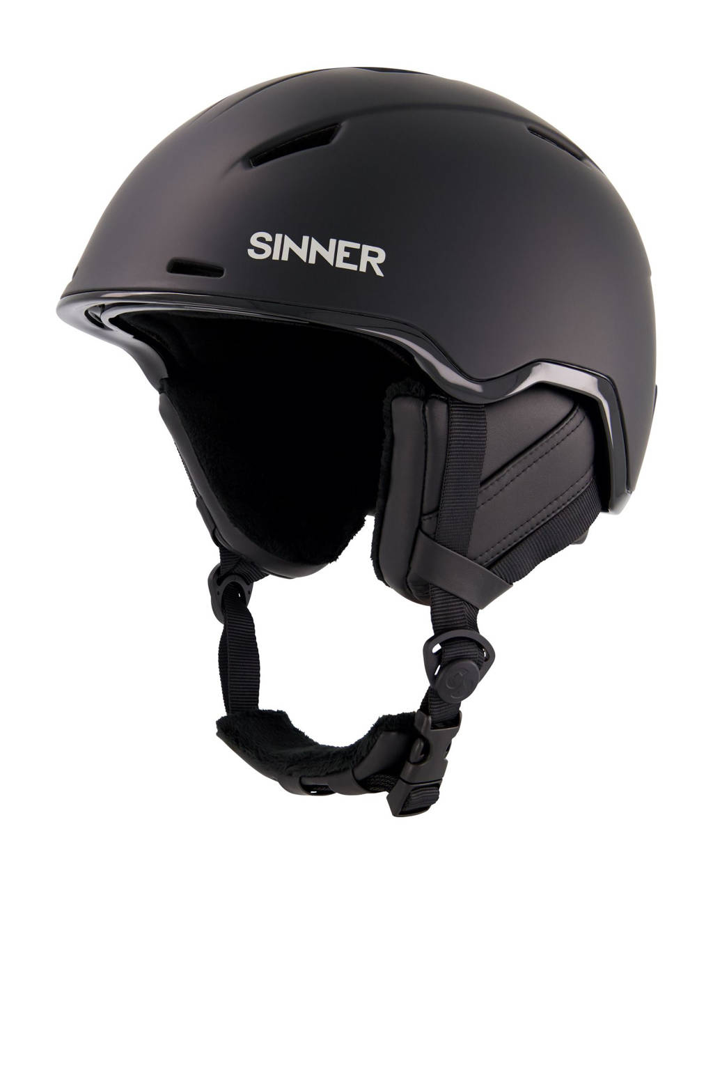 skihelm Snowmass mat zwart