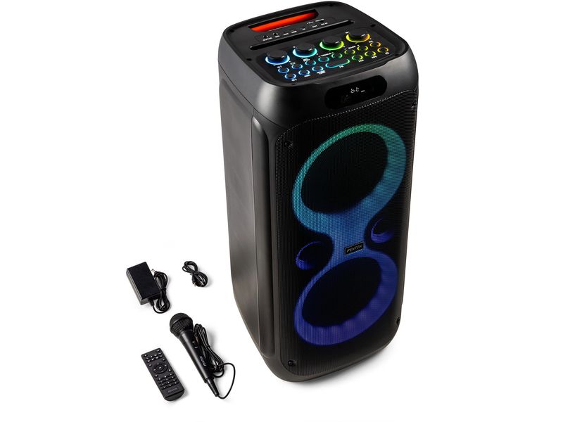 Fenton Bluetooth Speaker Core160 Schwarz Tragbarer Bluetooth-Party-Lautsprecher