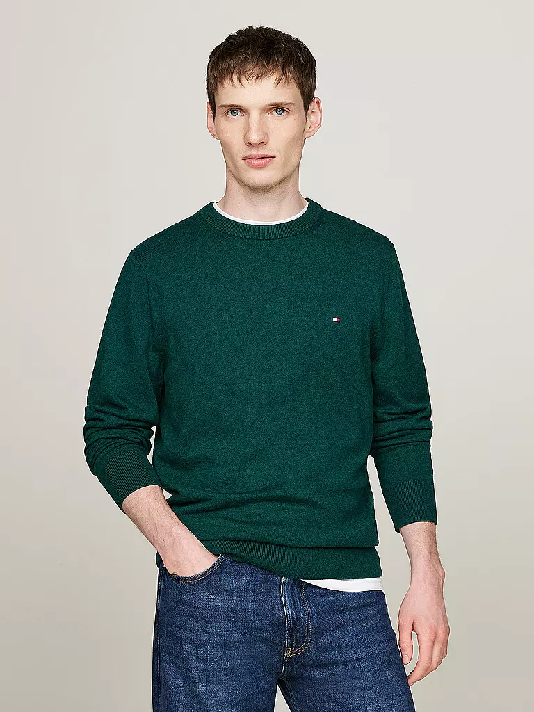 TOMMY HILFIGER Pullover grün