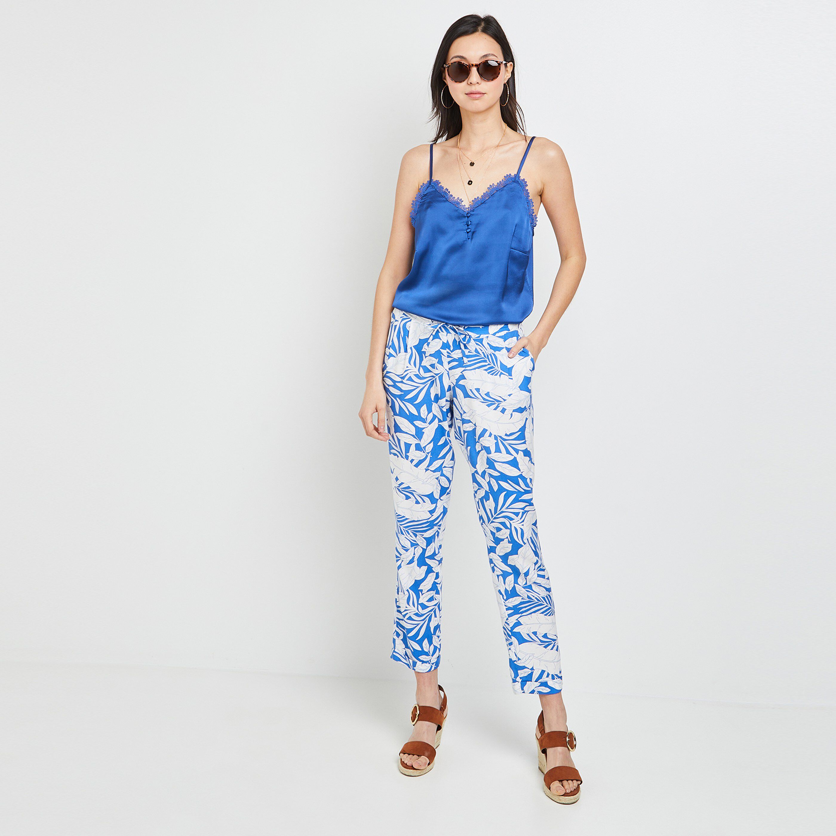 Top lingerie femme - BLEU