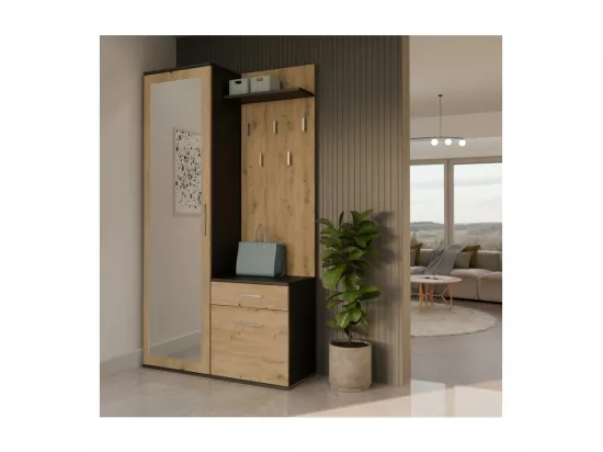 Armoire Duo DUO ANTHRACITE ARTISAN