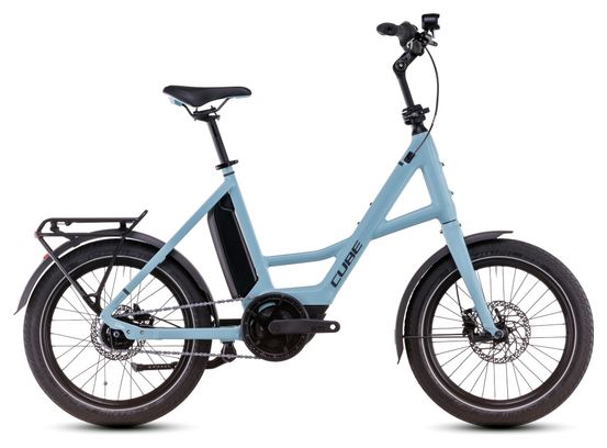 Vélo de Ville Électrique Cube Compact Hybrid Comfort 500 Shimano Nexus 5V 500 Wh 20'' Bleu Aruba 2025