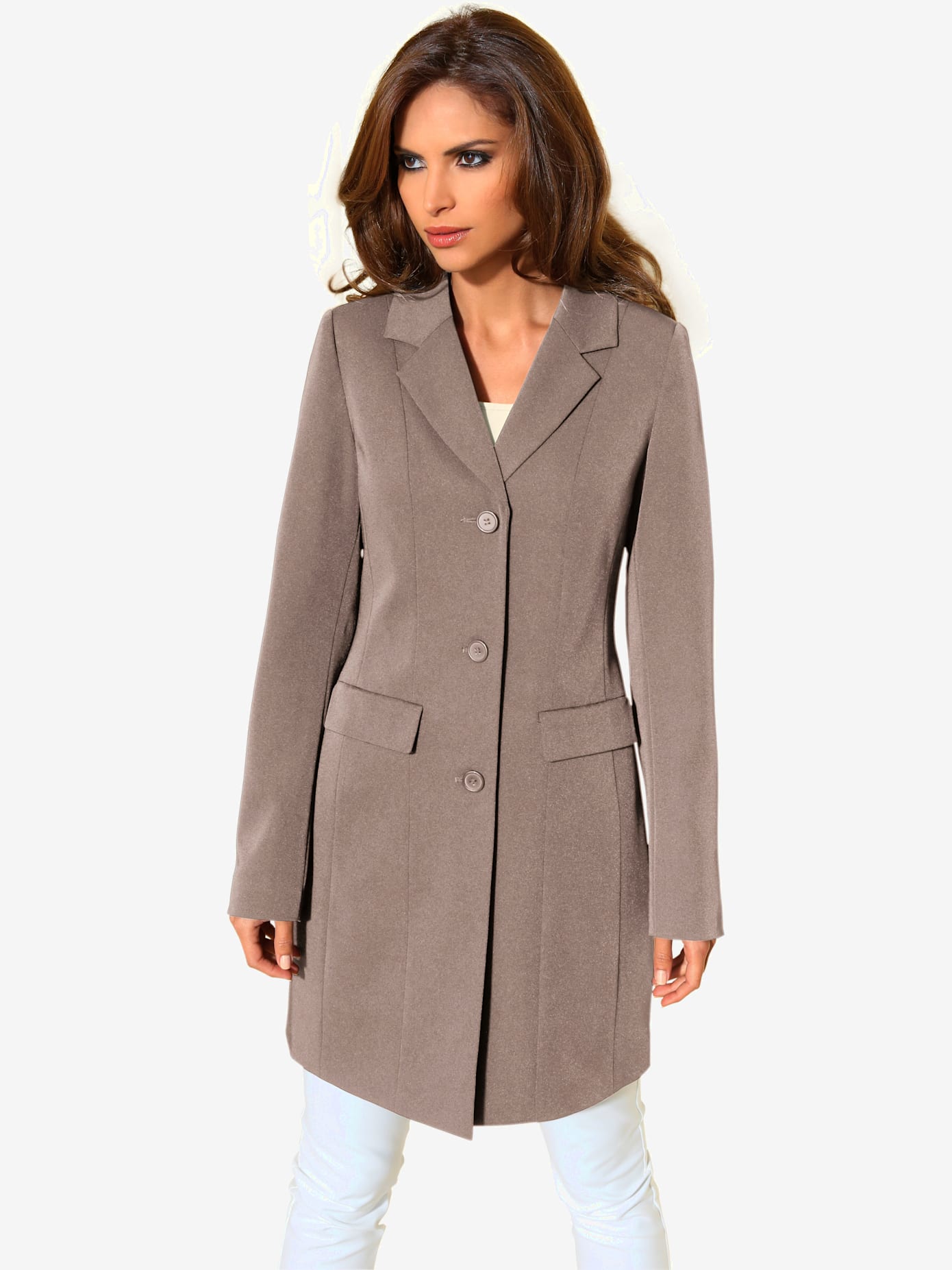 Blazer long coupe tendance