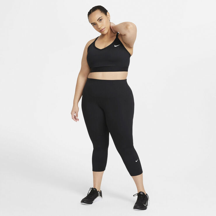 Nike One mid-rise Crop leggings (Plus Size) Sort