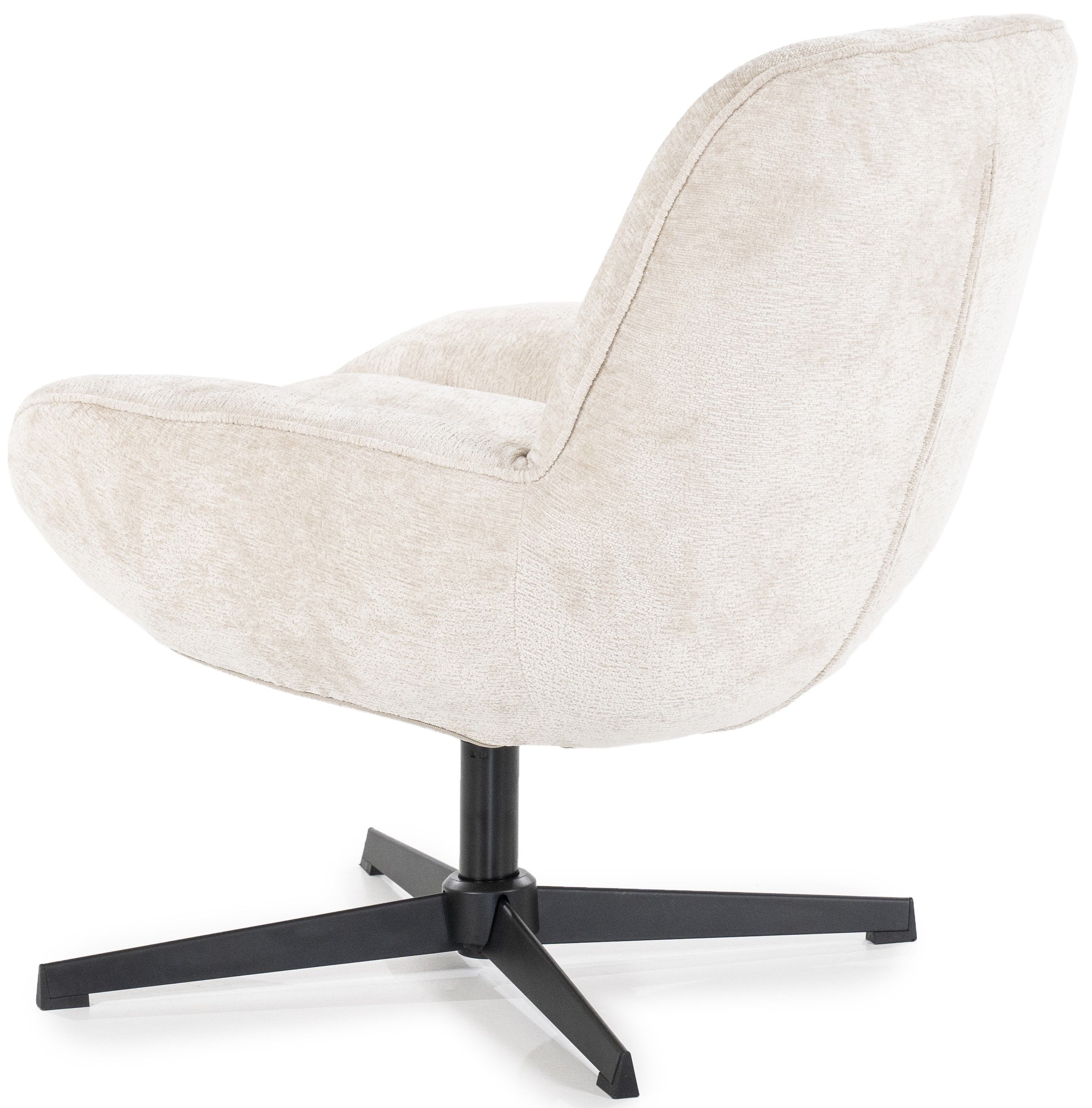 Draaifauteuil - beige | 230313 Derby B75 x D72 x H80 cm