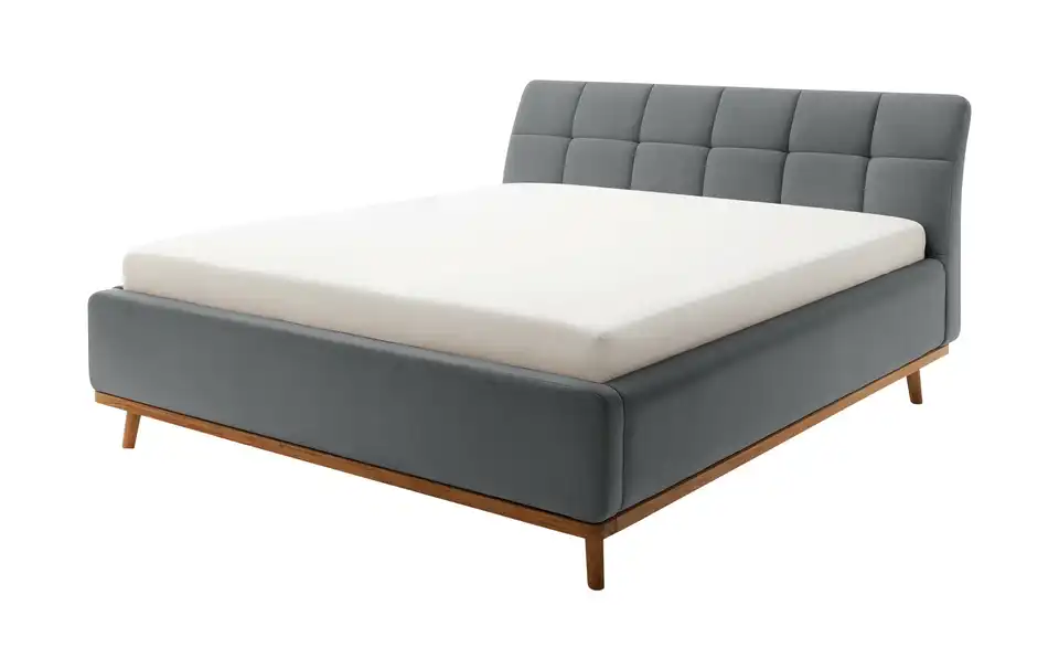 Polsterbettgestell Anthrazit 160 cm