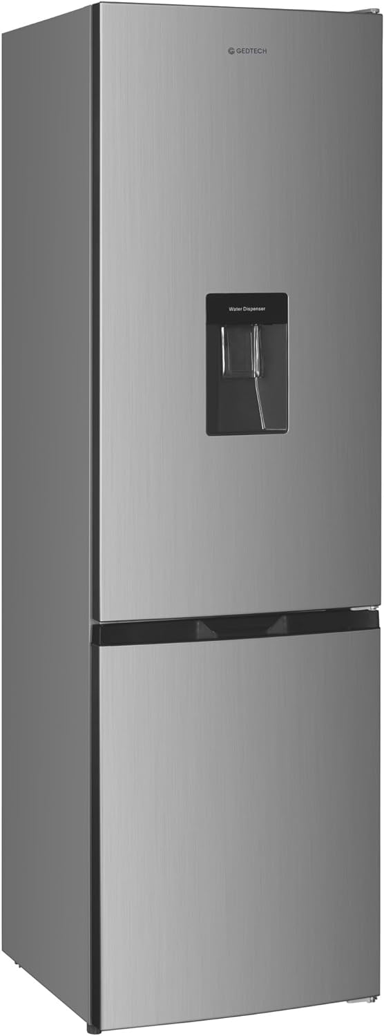 GEDTECH Refrigerateur combiné - congélateur bas - GCB262SL Silver - capacité 262L - Classe E