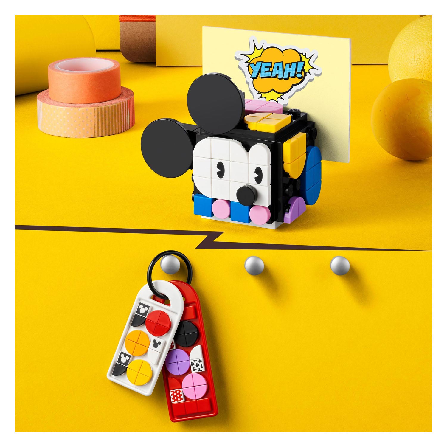 LEGO DOTS 41964 Mickey & Minnie Mouse: Terug naar school