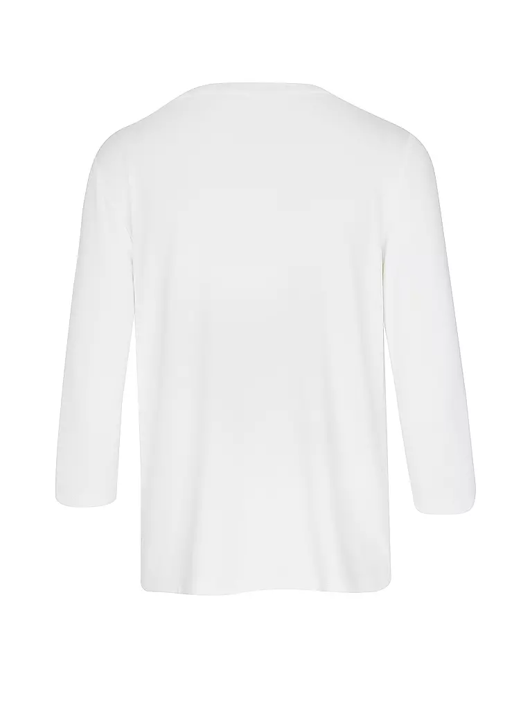COMMA Langarmshirt  weiss