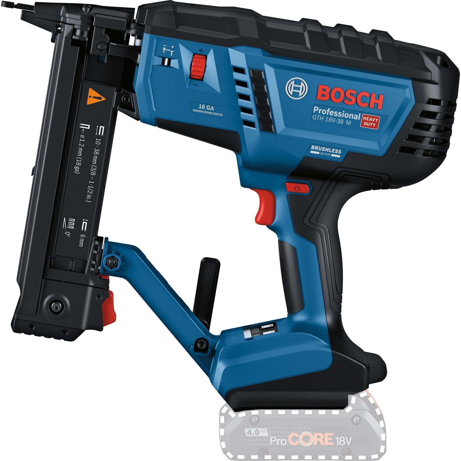Bosch Professional GTH 18V-38 M Accu Niettacker 18V Basic Body in L-boxx - 0601482501