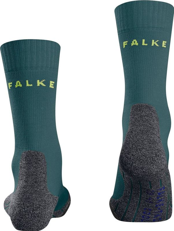 FALKE TK2 Cool Wandelsokken anti blaren, medium padding functioneel garen sportsokken heren groen