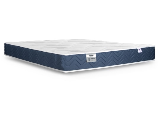 DUNLOPILLO - Matelas 160 x 200 Turquoise 1620, Mousse Aérial 35kg/m3, 23 cm