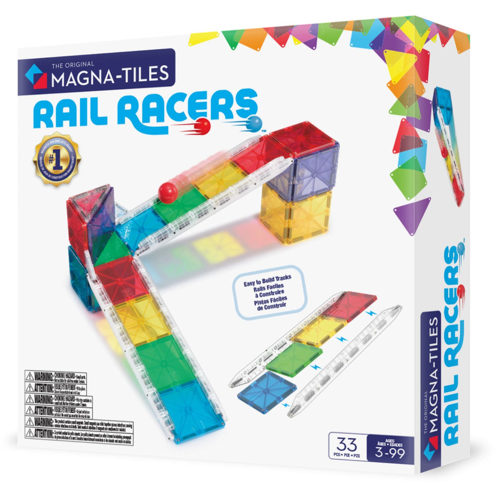 Køb Magna-Tiles® Small Rail Racer 33 Pcs