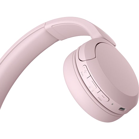 Sony WH-CH520 trådløse over-ear høretelefoner - lyserød