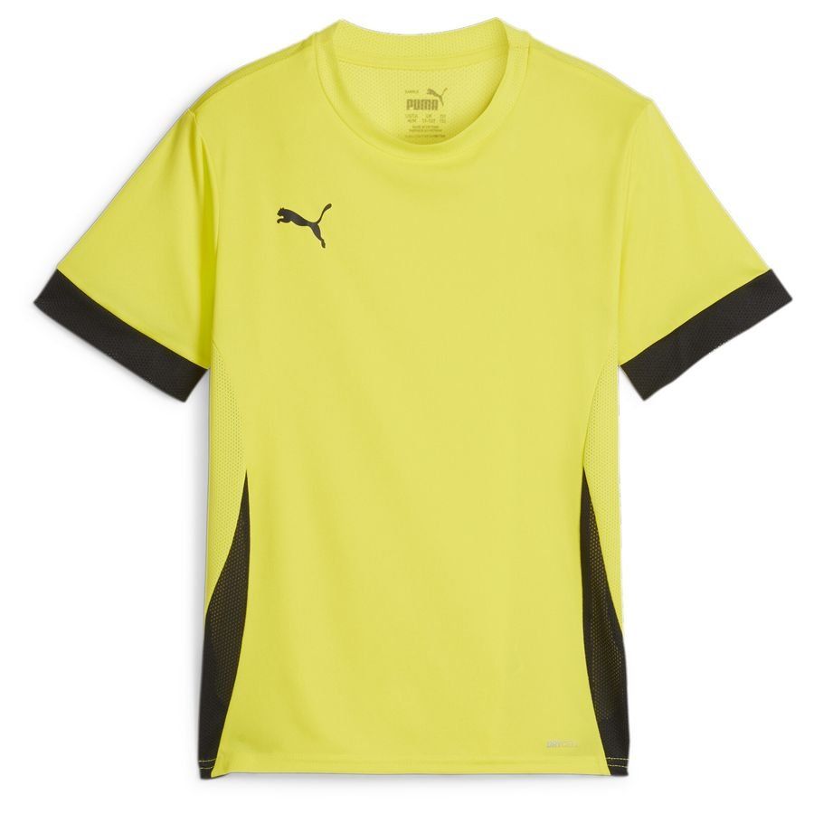 PUMA T-shirt d'Entraînement teamGOAL - Jaune Fluo/Noir Enfant