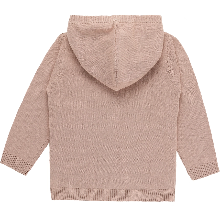 kindsgard Strickjacke mit Kapuze strikka rosa