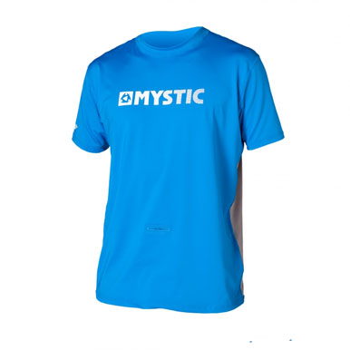 Mystic Majestic loosfit Rash Vest S/S Blue