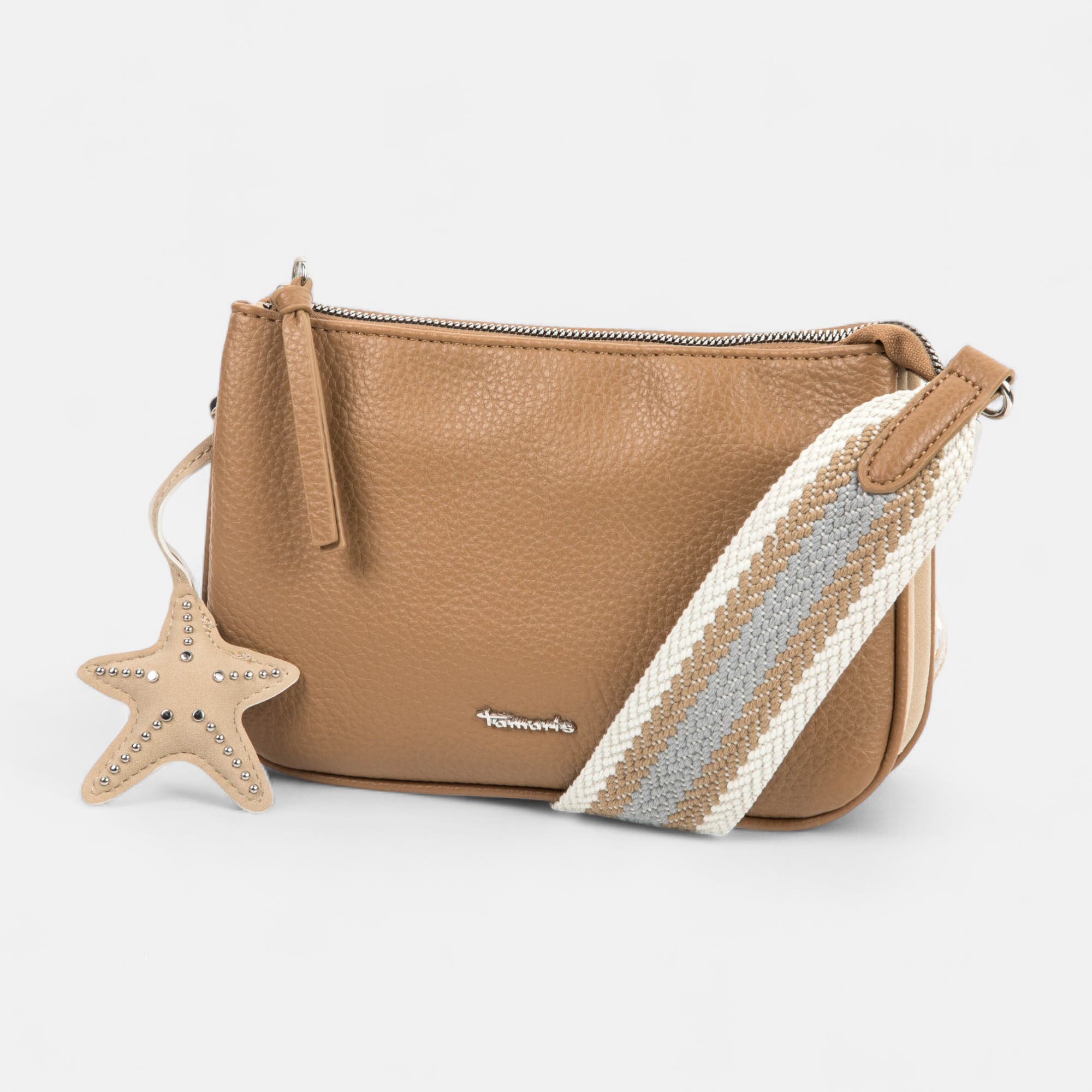 Sac bandoulière taupe