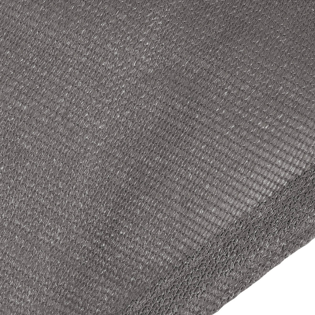 Pratik Garden Voile d'ombrage rectangulaire gris - 3.5x3.5 m