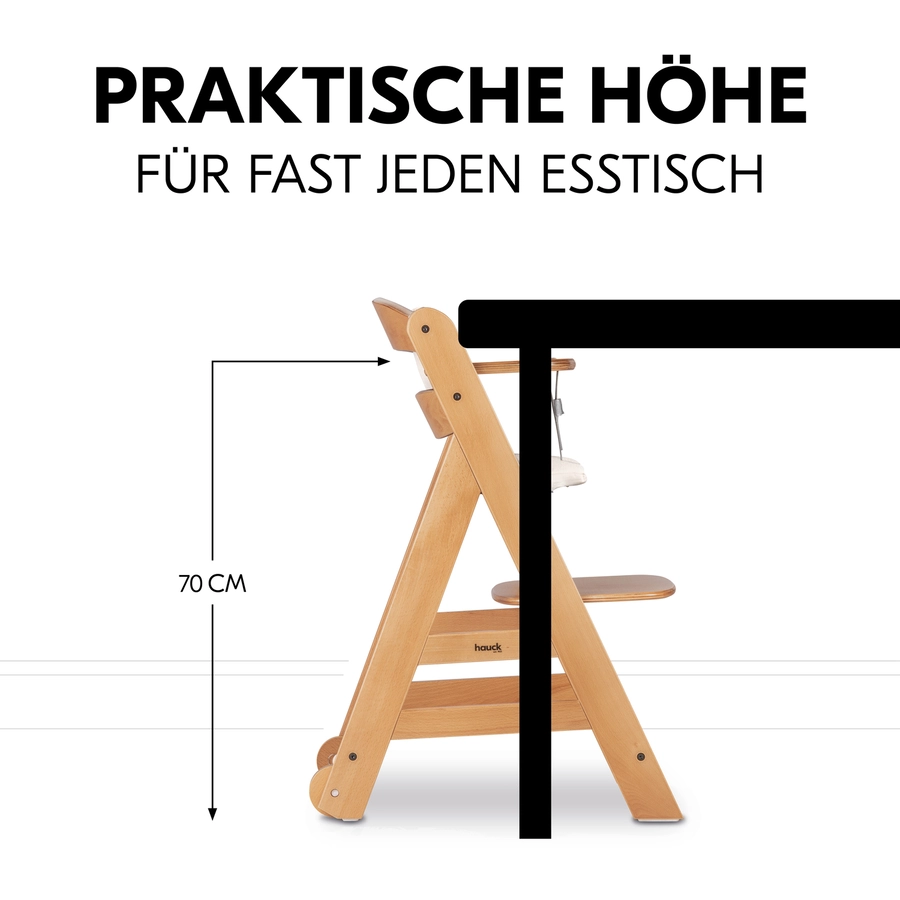 hauck Hochstuhl Beta Plus Natur
