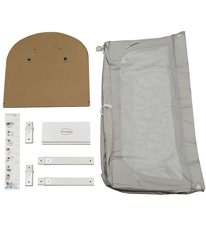 Shnuggle Kinderbett - Umbausatz - 125x66 cm - Dove Grey