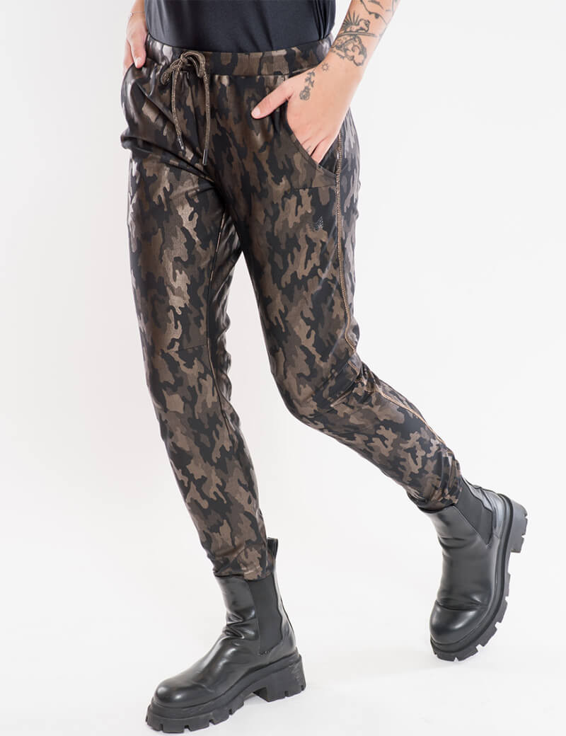 HBT INSOLITES - CRUZ PANTALON CUIVRE CAMO PDG