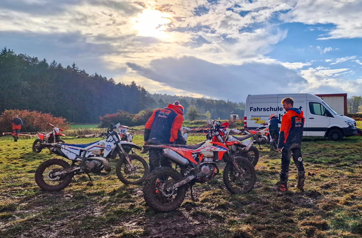 Offroad Motorrad Schnupperkurs Feuchtwangen