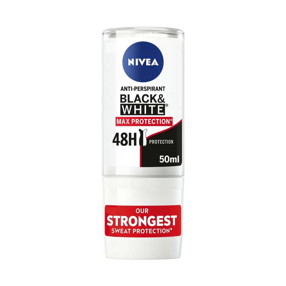 Nivea Expert Black & White Max Protection Deo Roll On - 50 ml.