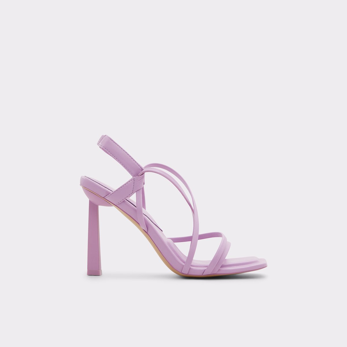 Amilia Bright Purple Women Heeled sandals