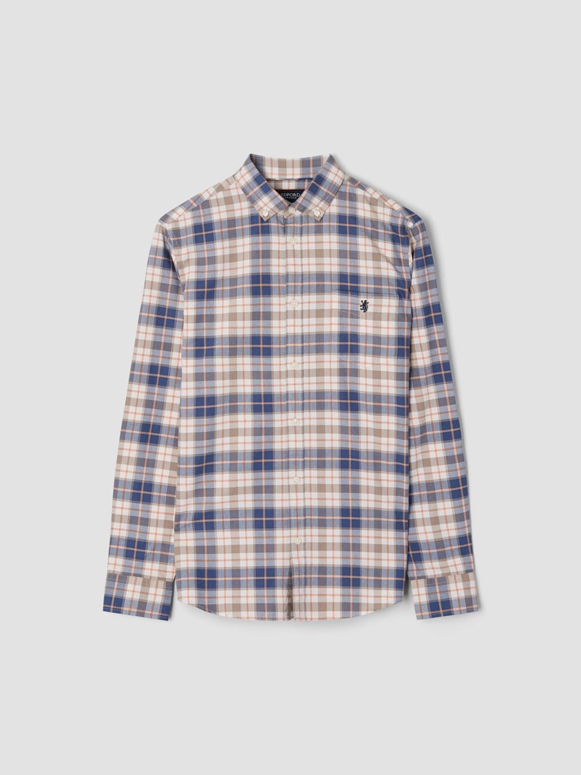 Christopher skjorte Vintage Indigo