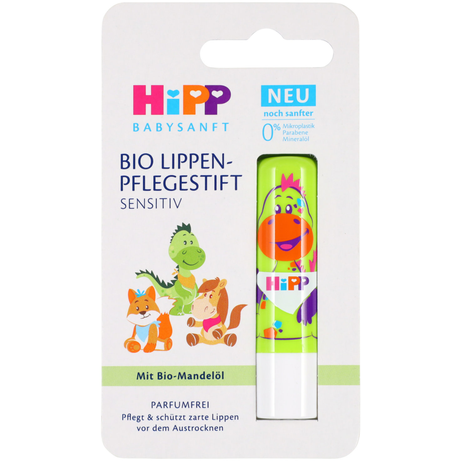 HiPP Babysanft Bio Lippen-Pflegestift, 4,8g