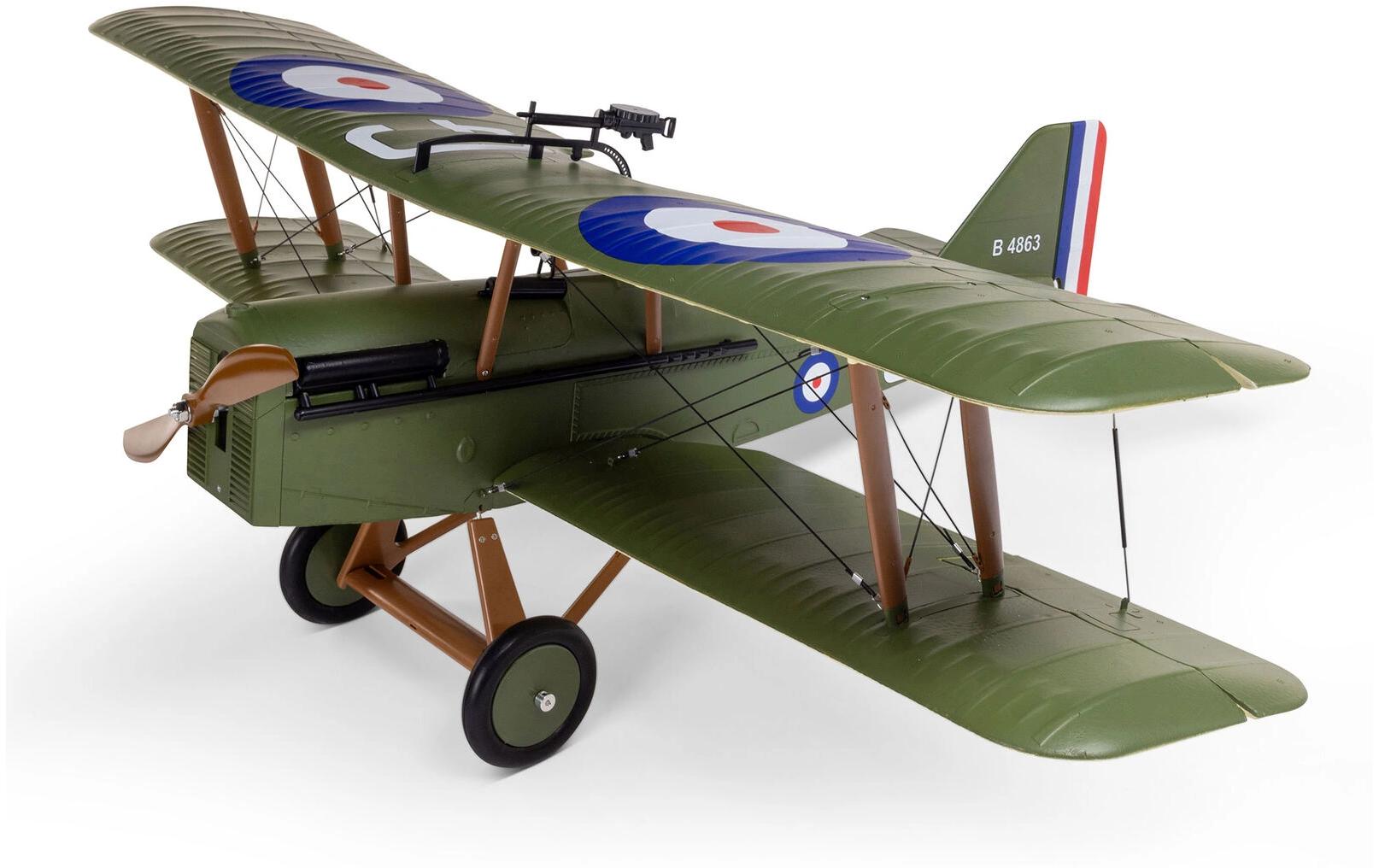 Doppeldecker SE5a 900 mm BNF Basic<br>Ferngesteuerter Doppeldecker-Elektromotor 1:5