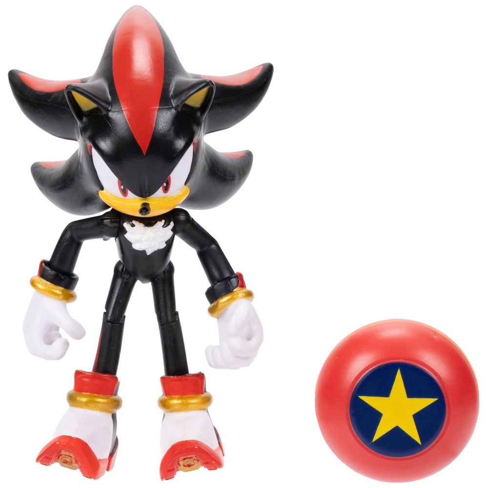Sonic the Hedgehog 10 cm Modern Shadow Figur mit Sternen-Accessoire