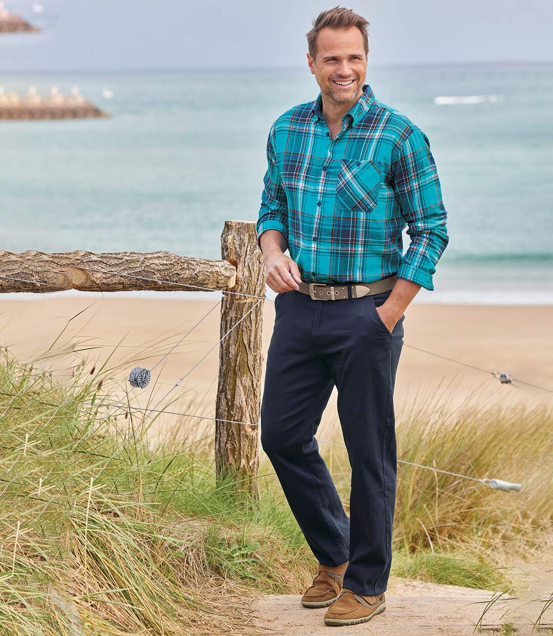 Chemise Flanelle à Carreaux Atlas®