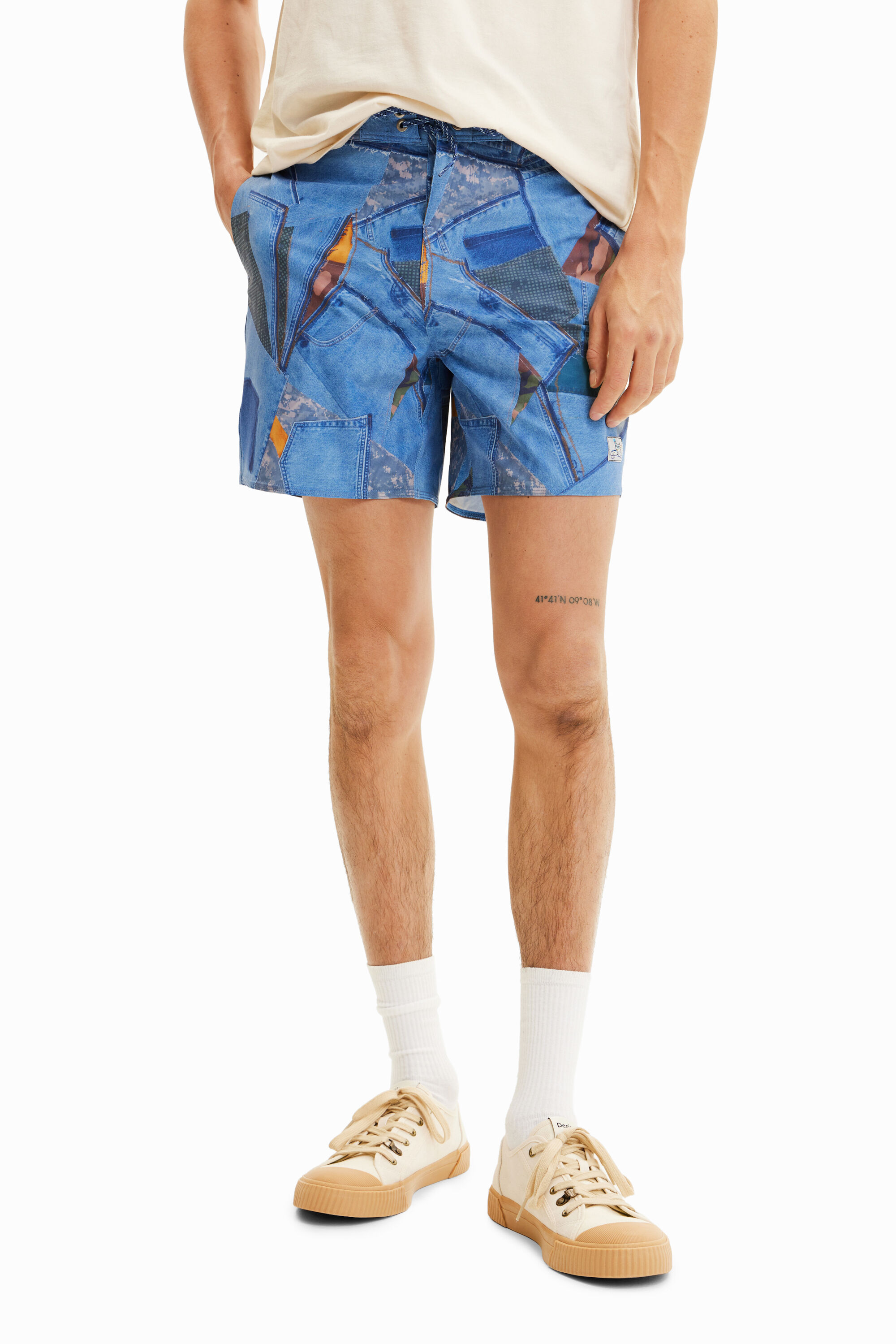 Maillot de bain cout patchwork