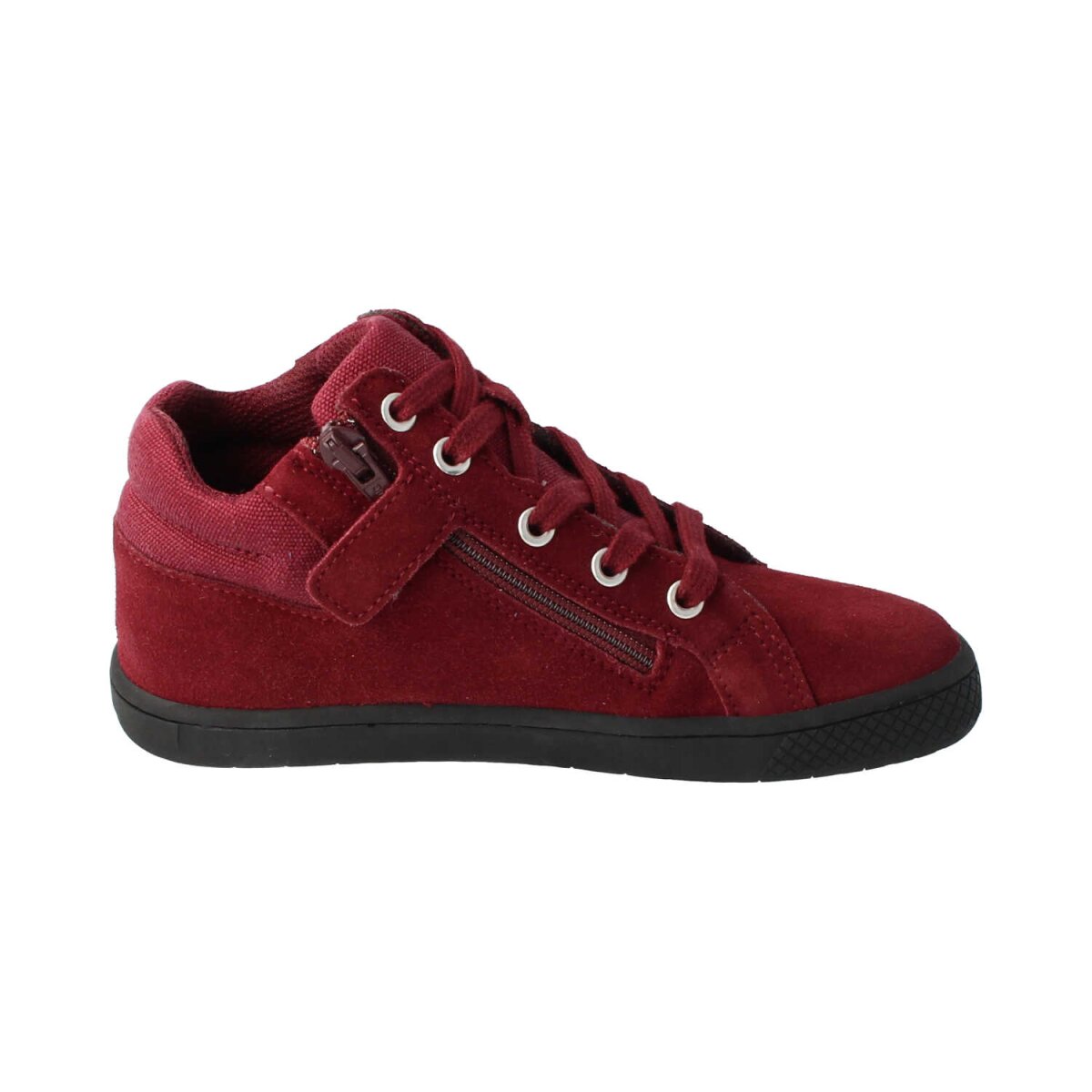 202151-1 SKATER-ONE velours rasberry laces/zipper Weite/M