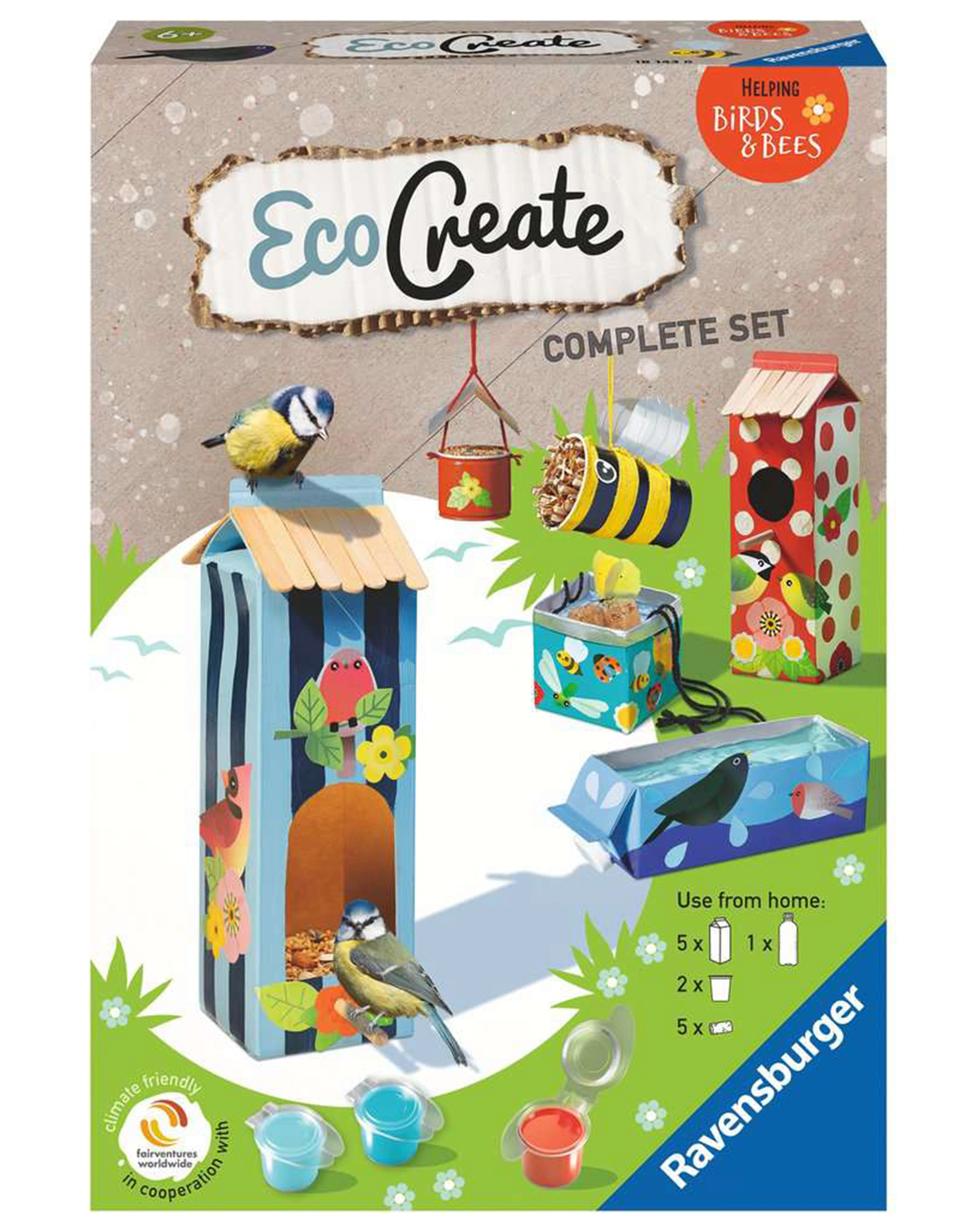Kreativset ECO CREATE - HELPING BIRDS & BEES
