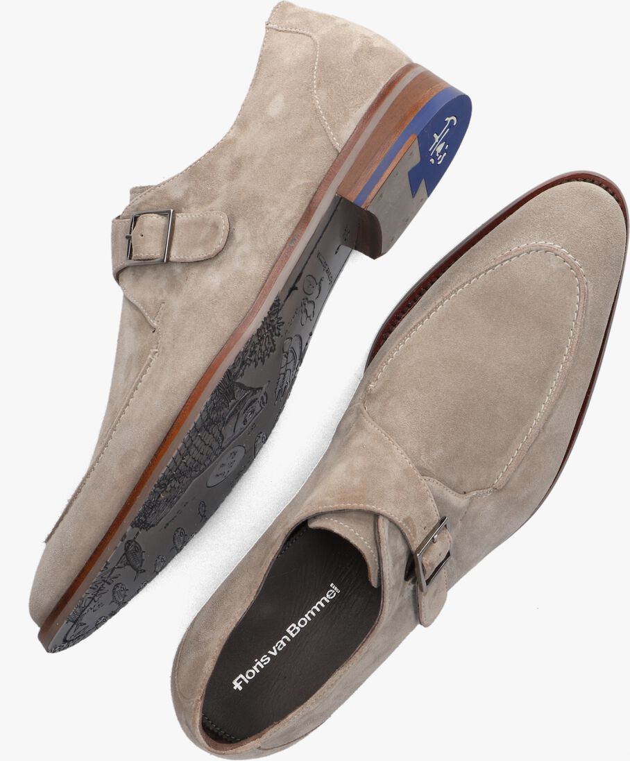 FLORIS VAN BOMMEL taupe floris van bommel nette schoenen sfm-30318