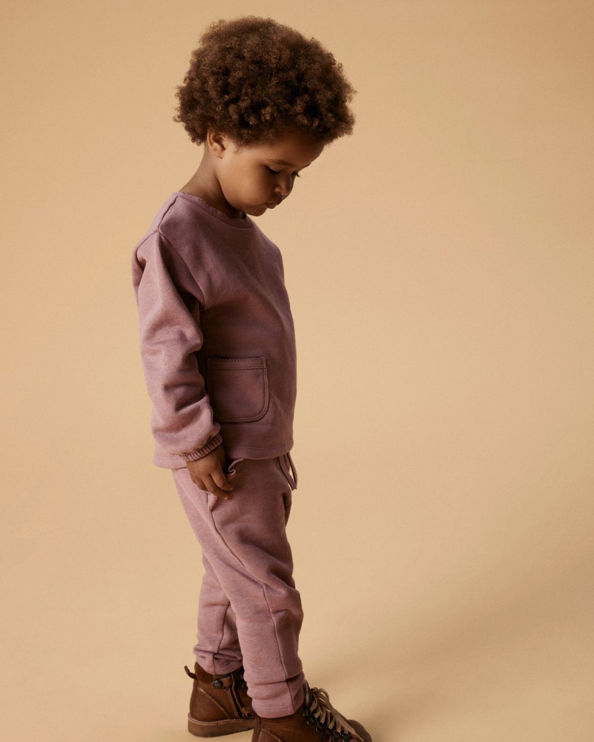 Genser Barn – Terrystoff i Øko Bomull | KILANO RUT LS LOOSE SWEAT LIL