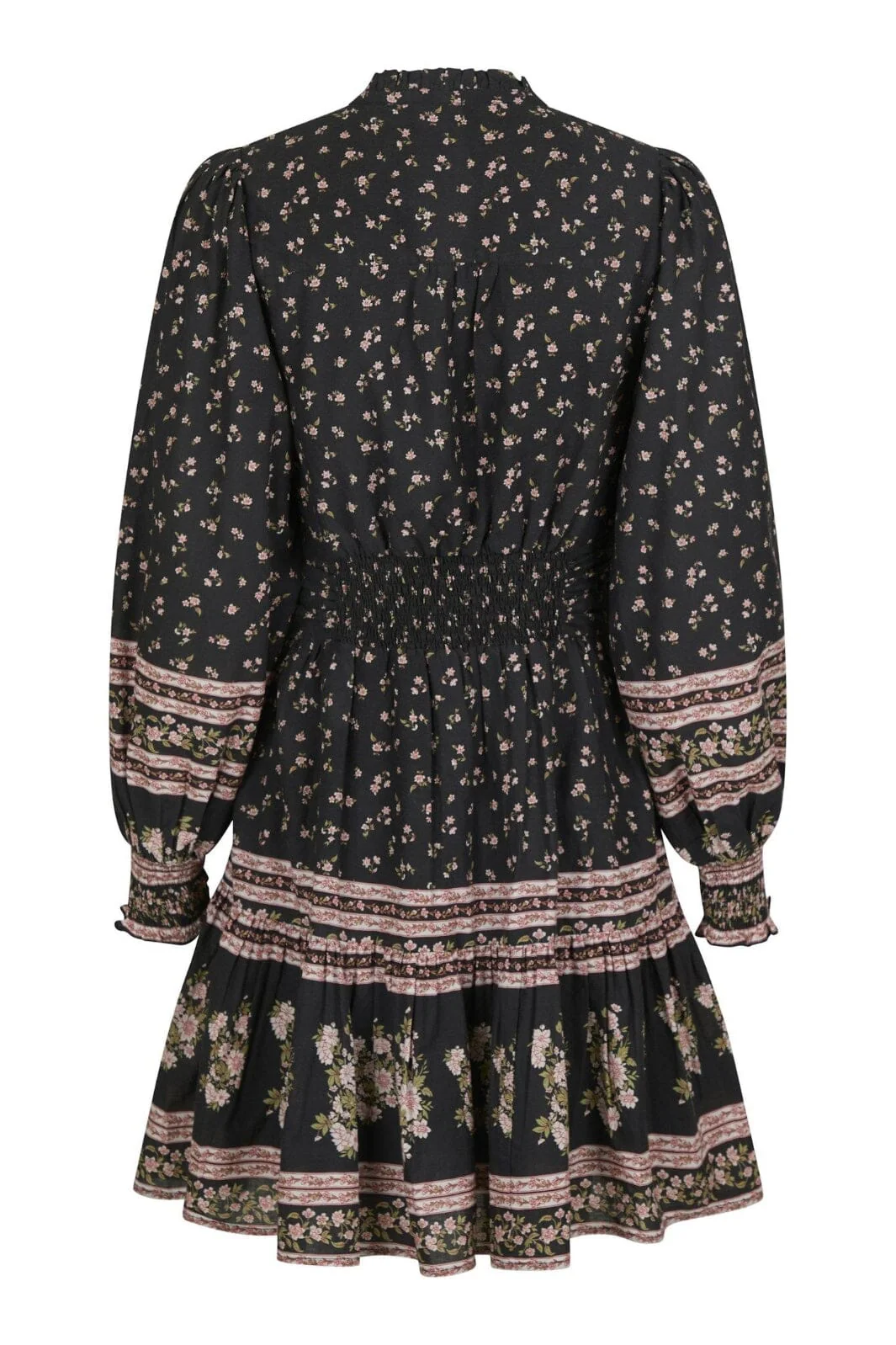 Neo Noir Malti Mini Border Dress black