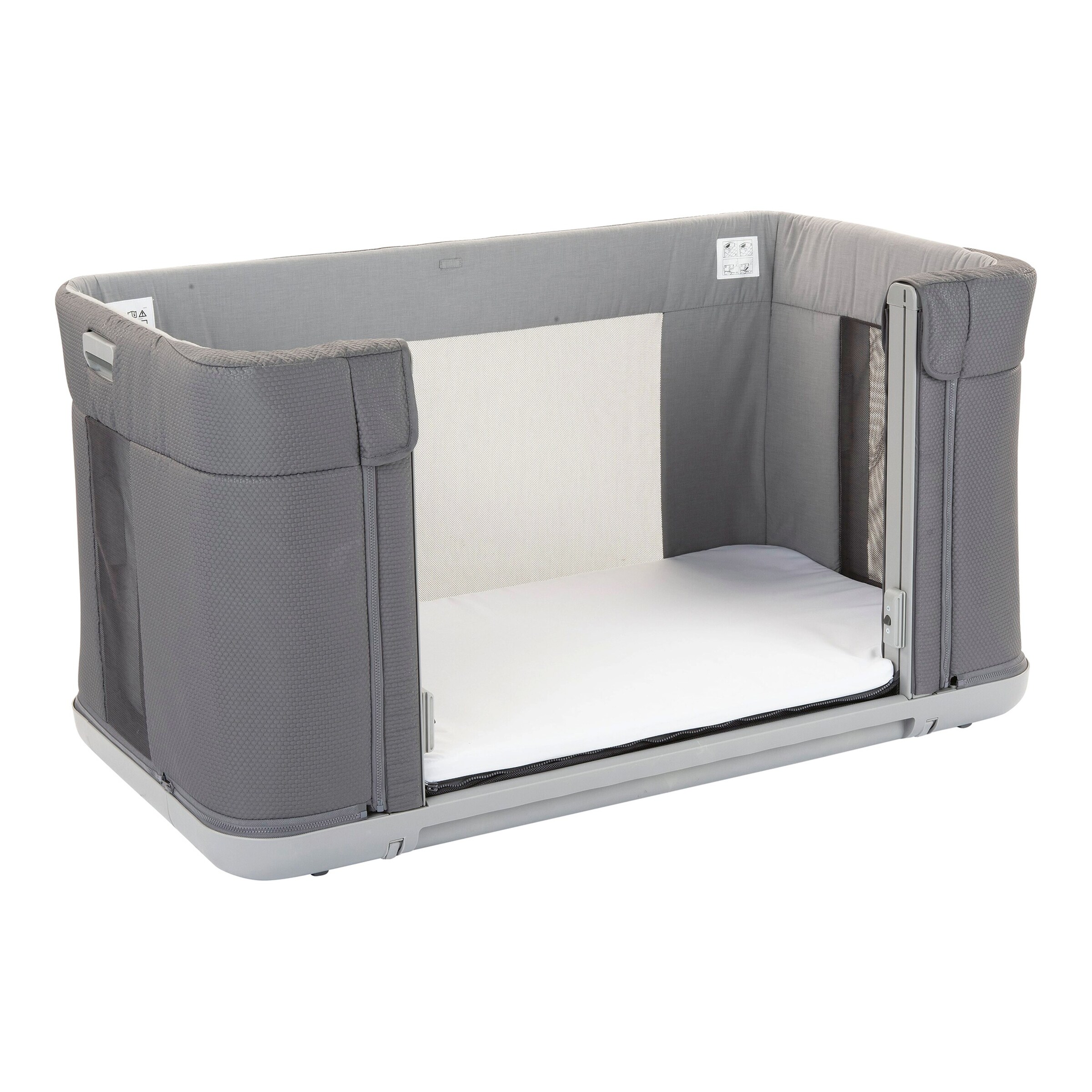 Chicco Beistellbett Next2Me Forever Moon Grey
