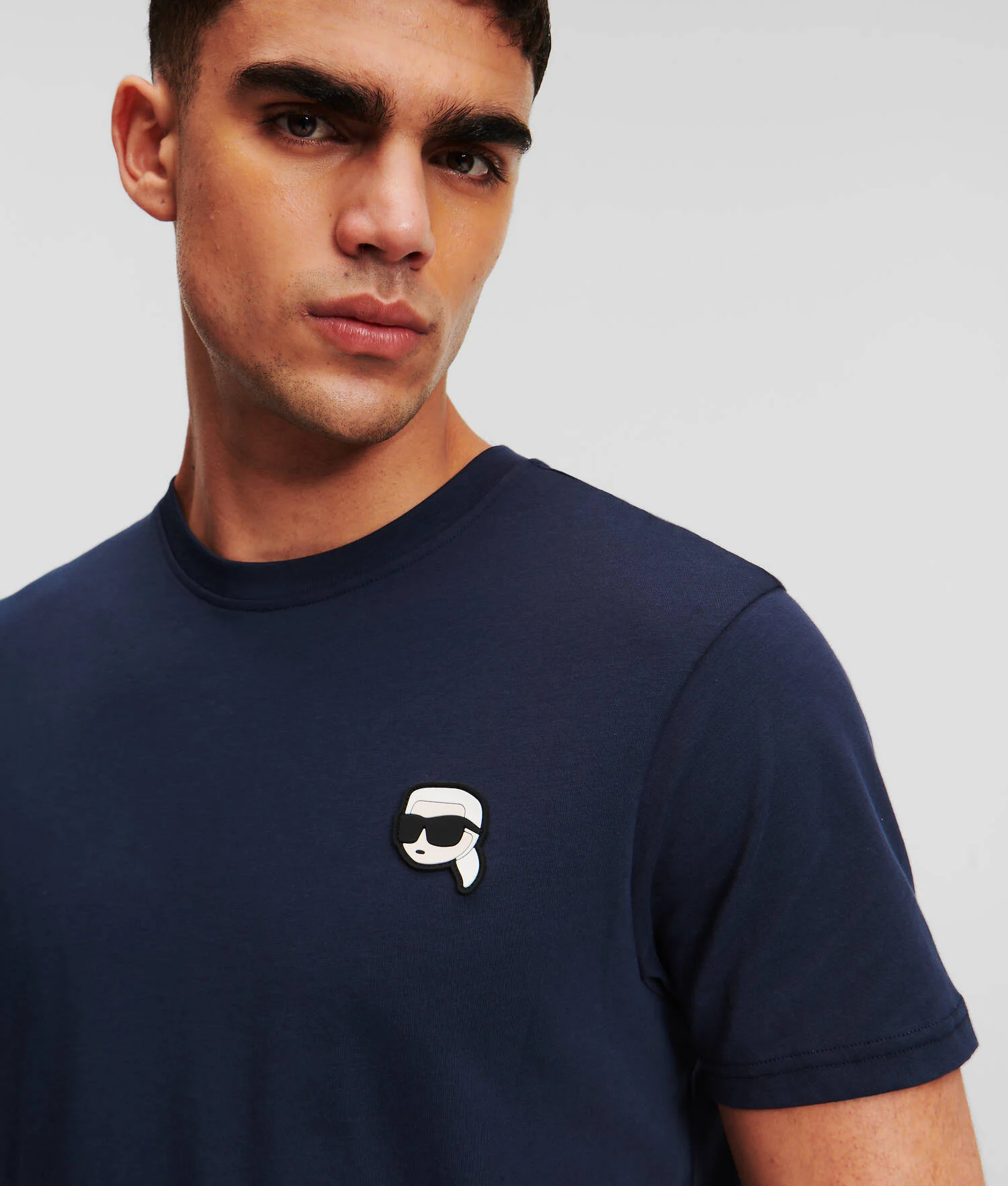 T-SHIRT KARL IKONIK AVEC EMPIÈCEMENT