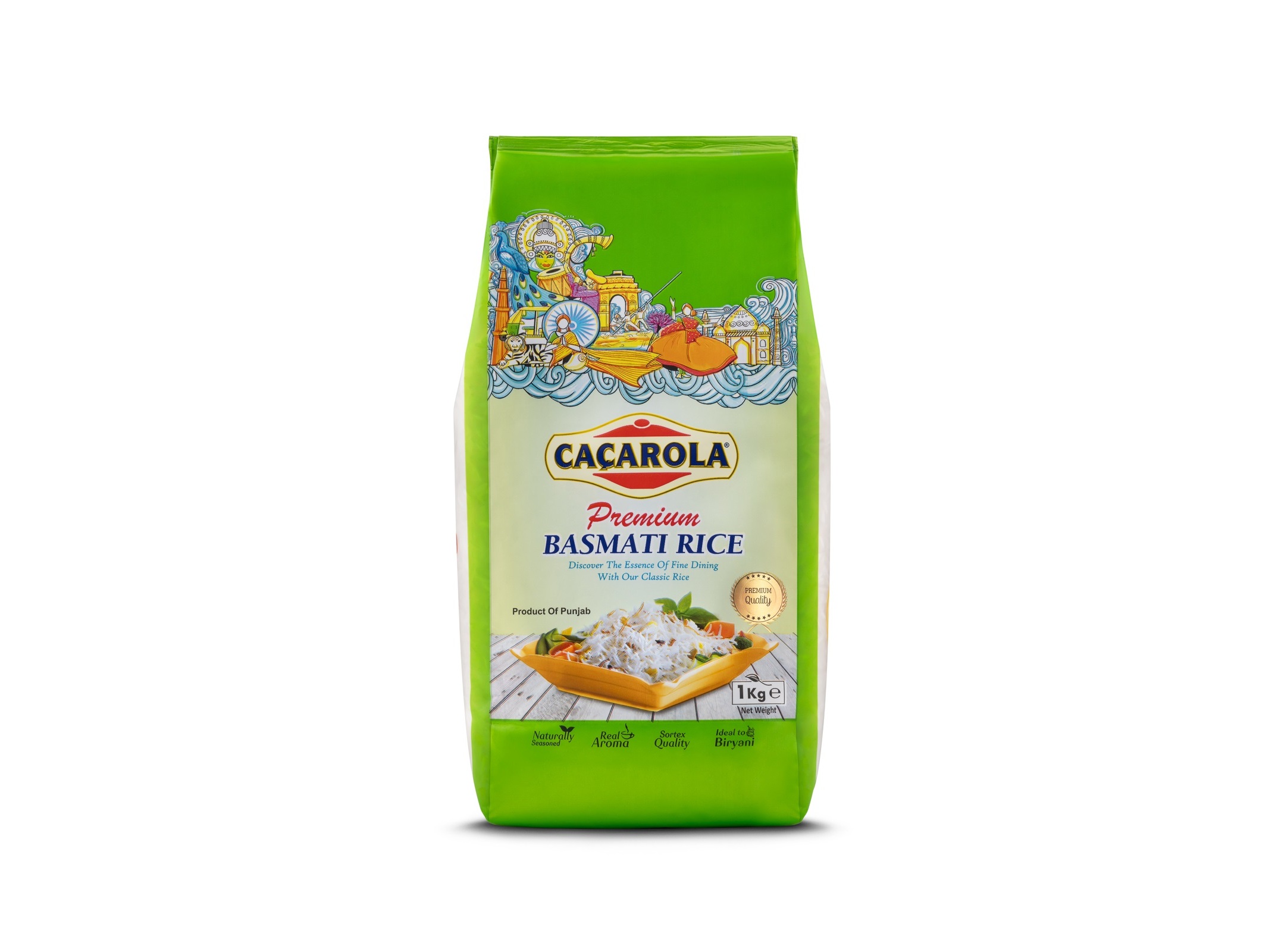 ARROZ BASMATI CAÇAROLA PREMIUM CAÇAROLA 1 KG
